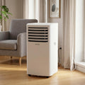 climatiseur portable GIOFEOIK, 12000 BTU, Blanc, Climatiseur Mobile 4-en-1 WiFi et Télécommande, Minuterie 24H et Kit d'Évacuation Fenêtre