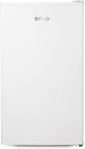 DOMO mini réfrigérateur, L 47,5 x P 44,5 x H 84,5 cm, 60 litres, 35 dB, 60 L, blanc, Congélateur table top - Porte réversible - - D