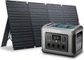 ALLPOWERS groupe électrogène, 1152 Wh, 200 W, Noir/Gris, R1500 générateur solaire avec panneaux solaire