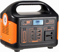 JXYQ Groupes éléctrogènes, 210 x 160 x 200 mm, 300 W, 220 V, Noir/Gris, Alimentation Solaire d'extérieur, Portable