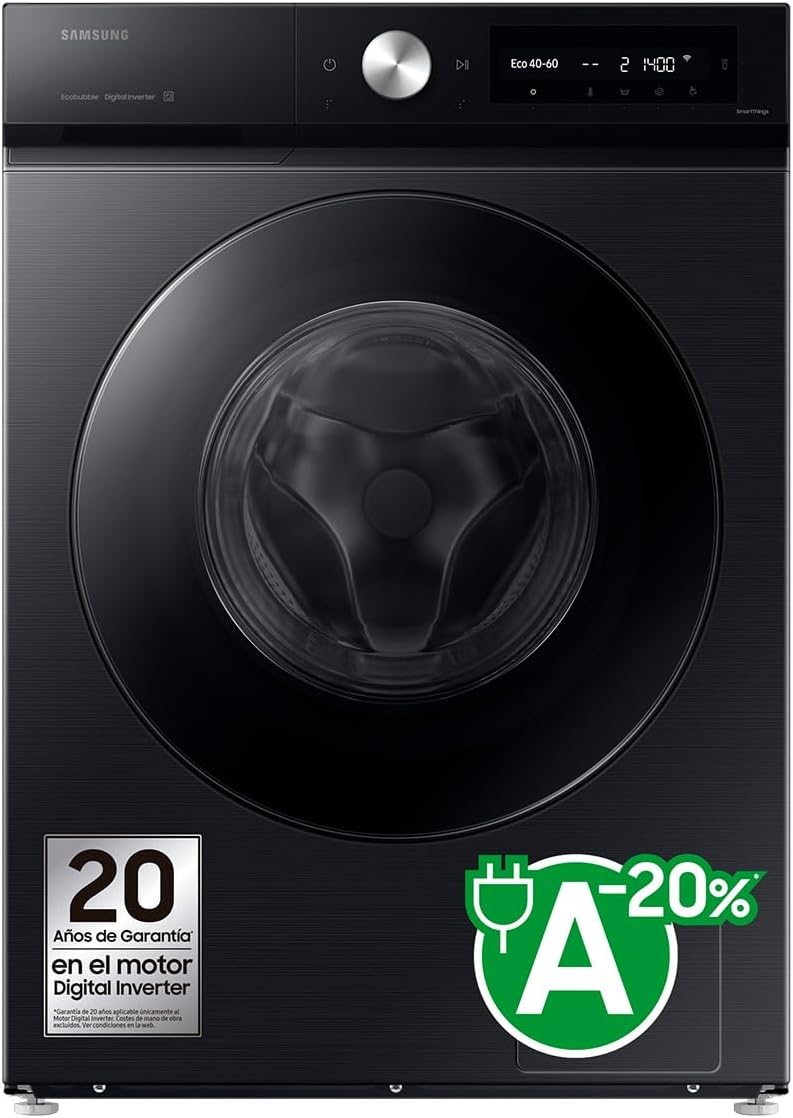Samsung lave-linge, Noir, Lave linge Frontal WW11DB7B94GB