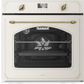KLARSTEIN four encastrable, 76 L, 60 cm, Noir/Argenté, Pyrolyse Chaleur Tournante - 11 Modes, Nettoyage Pyrolyse