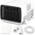 xEEAOFE climatiseur portable, 398,78 × 299,72 × 254 mm / 15,7 x 11,8 x 10 po, 280 W, 45 dB, Blanc, Climatiseur Mobile d'Extérieur