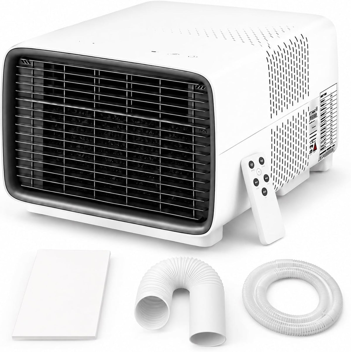 xEEAOFE climatiseur portable, 398,78 × 299,72 × 254 mm / 15,7 x 11,8 x 10 po, 280 W, 45 dB, Blanc, Climatiseur Mobile d'Extérieur