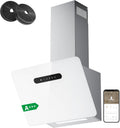 CIARRA hotte aspirante, 60 cm, 685 m, Blanc, ³/h - Classe A+++ - WiFi APP Connectée