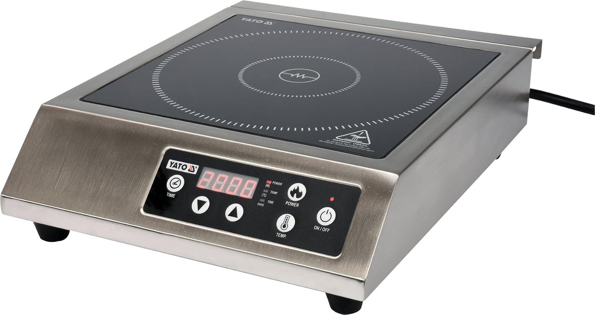 table de cuisson Yato, 3500 W, Argenté