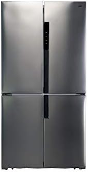 GRF réfrigérateur, 451 litres, Argenté, 4 portes CB91832X Total No Frost Classe A++, couleur acier inoxydable