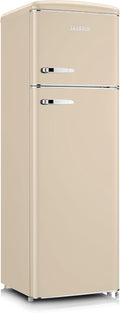 Severin réfrigérateur, 55 cm, 246 L, Blanc, Congélateur 2 portes, Pose libre, Double Porte avec Congélateur Largeur