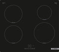 table de cuisson Bosch, 60 cm, Noir, PUE611BB5J Série 4 Plaque de cuisson à induction 4 zones standard