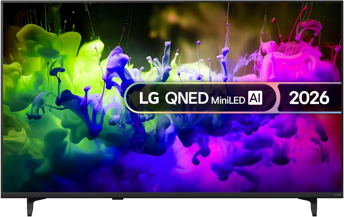 LG téléviseur, 126 cm, Noir, TV QNED AI 2026, 50QNED7E, 50'' ( )