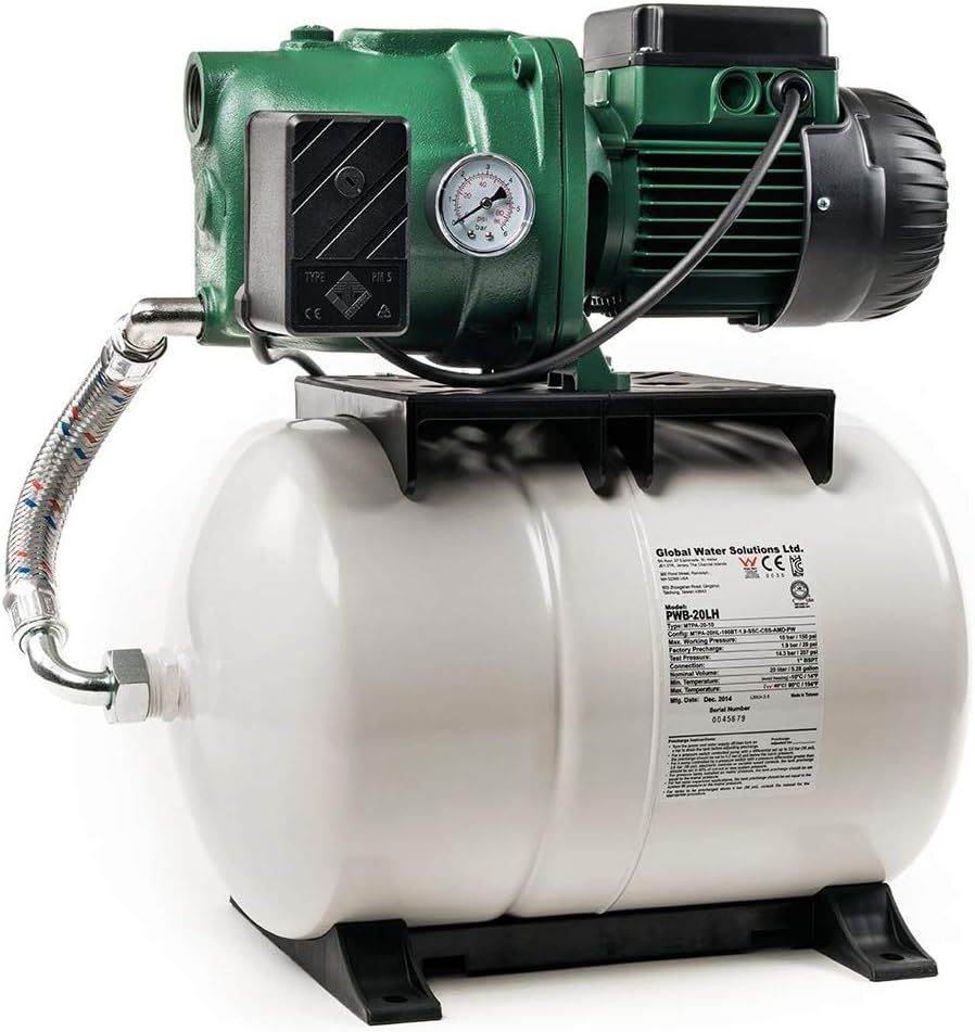 Pompes à eau utilitaires DAB, 20 M, 3.600 L, 840 W, 47 m, Marron