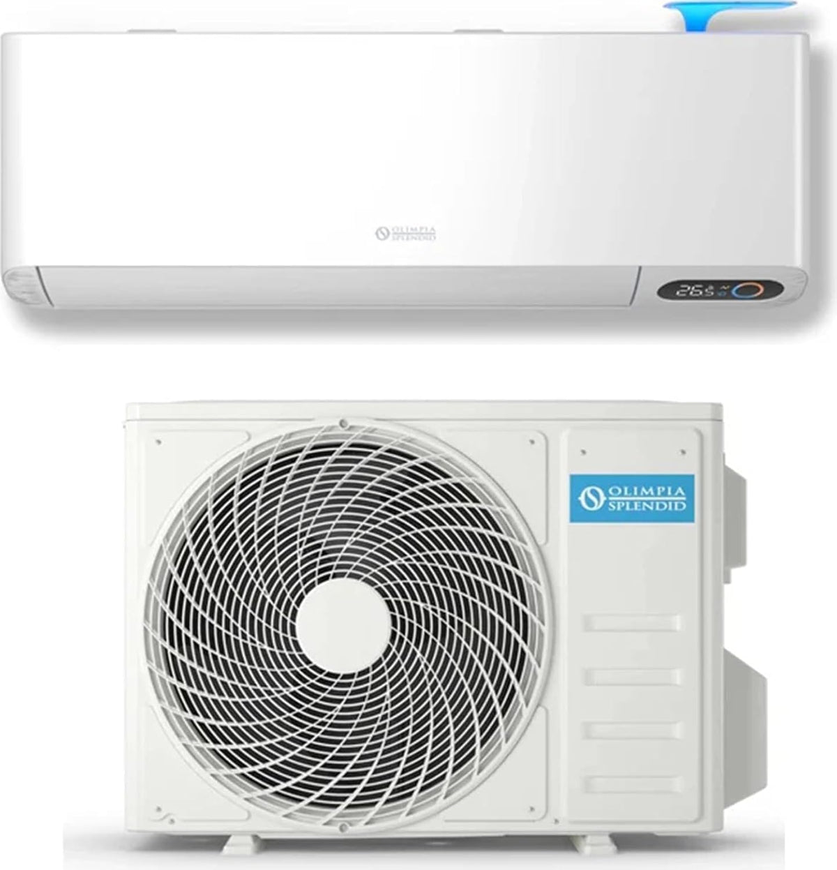Olimpia Splendid Climatiseurs split, 9000 BTU, Blanc, Alysea E Climatiseur Monosplit Inverter Classe énergétique A+++ A++
