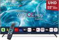 Antteq téléviseur, Noir, Smart TV MagiQ 55' UHD 4K WebOS, ThinQ AI MEMC fonctionne avec Alexa 2024 Télévision e