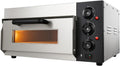 Four four à pizza, 40 cm, 2000 W, Argenté
