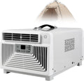 SENODON bureau, 398,78 × 299,72 × 254 mm / 15,7 × 11,8 × 10 pouces, 2700 BTU, 280 W, 45 dB, Blanc, Mini Climatiseur à Compresseur