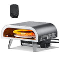 VEVOR four à pizza, SRGP024R., 470 x 430 x 270 mm., noir (spray)., portable, patio et avec sac de transport
