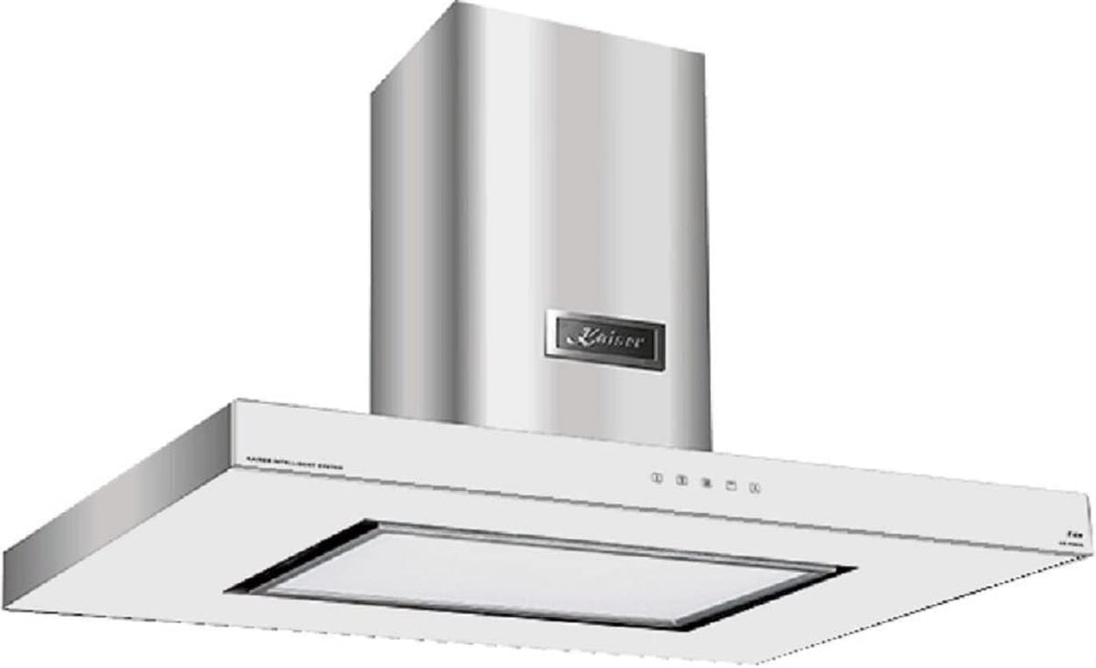 Kaiser hotte aspirante, 9434 W, 90 cm, 1250 m, Blanc/Argenté